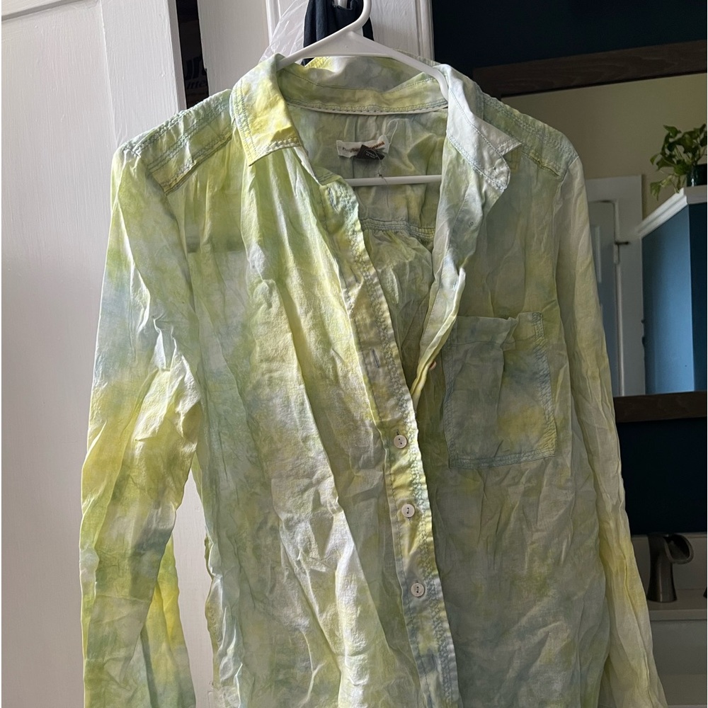 Anthropology button up shirt